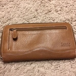 Tignanello Genuine Leather Wallet Brown